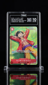 TAG 10 GEM MINT JAPANESE ONE PIECE 2024 MONKEY D.LUFFY ST21-014 STARTER GEAR 5