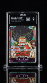 TAG 9 MINT Japanese One Piece 2025 Monkey D. Luffy OP07-073 Card Games Fest