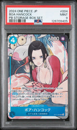 PSA 9 MINT JAPANESE ONE PIECE 2024 Boa Hancock ST17-004 PRB Storage Box New