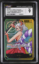 CGC 9 MINT JAPANESE ONE PIECE 2025 YAMATO OP06-022  WKLY SHONEN JUMP