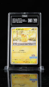 TAG 10 GEM MINT JAPANESE POKEMON 2025 242/SV-P Pikachu PROMO llustr. 2024 Winner