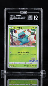 TAG 10 GEM MINT Japanese Pokémon 2022 BULBASAUR 337/S-P Sword & Shield PROMO