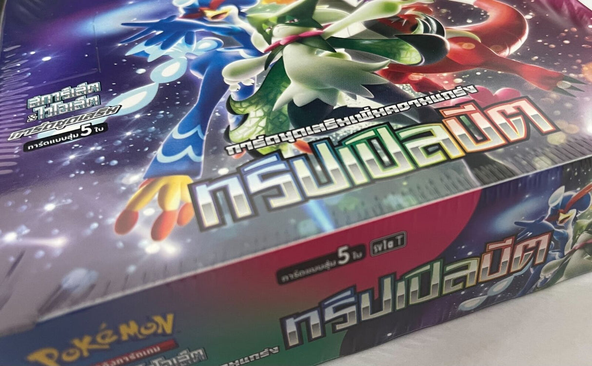 THAI LANGUAGE Pokemon Scarlet & Violet Triplet Beat Booster Box sv1a SEALED