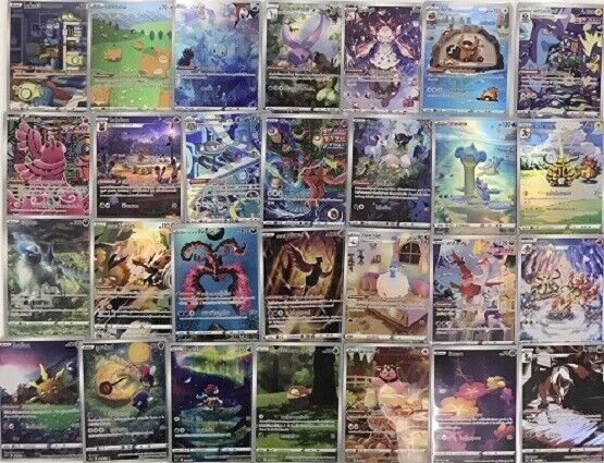 THAI Language Pokemon Card Complete AR VSTAR Universe Set 28 Cards S12a