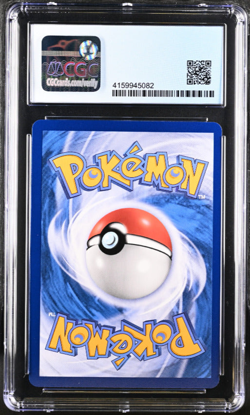 CGC 9.5 GEM MINT THAI Language Pokemon 2020 Reshiram & Charizard 187/186 Double