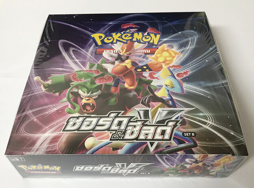 THAI Language Pokemon Card Sword and Shield sc1b T Sealed Booster Box